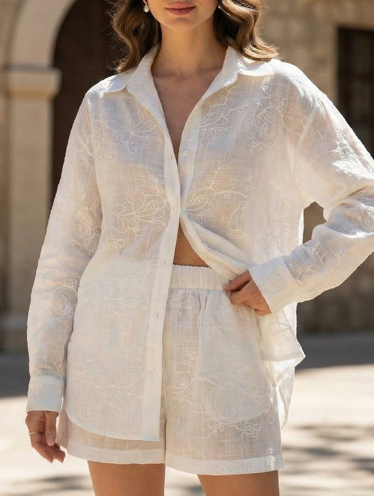 Stylish Casual Vacation Suit for Women_CWSS01427