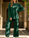 Comfortable round neck loungewear for women_CWSS01452