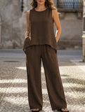 Backless Hollow Out Fashion Two Piece Set_CWSS01496