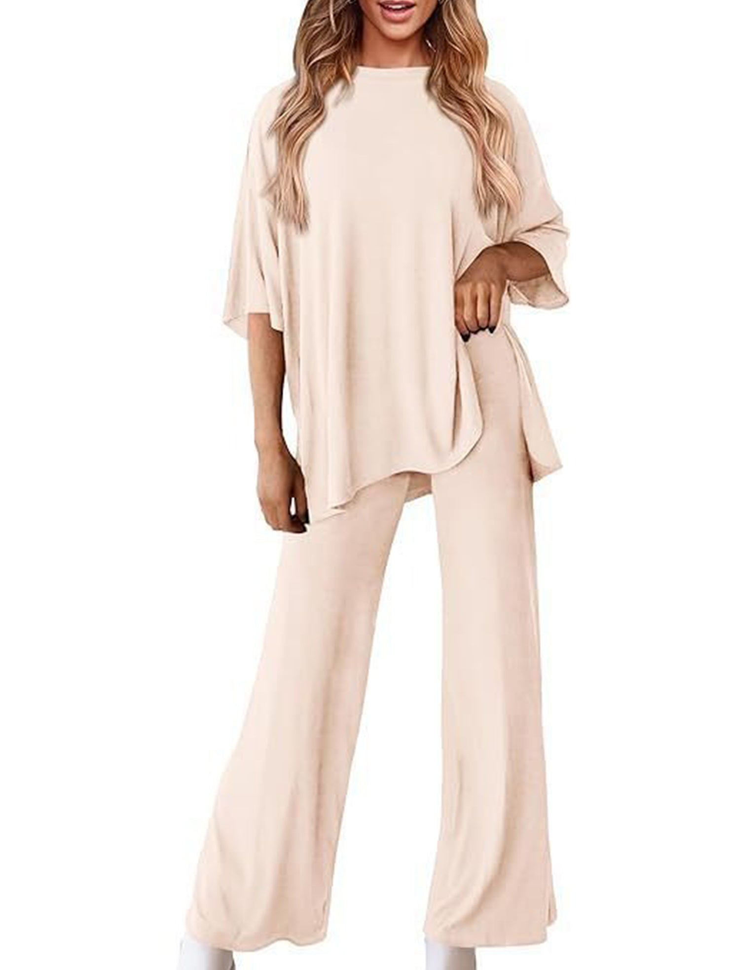 Loose Fit Casual Two Piece Set_CWSTB01013