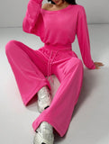 Solid Color Fashion Two Piece Set_CWSTB01014