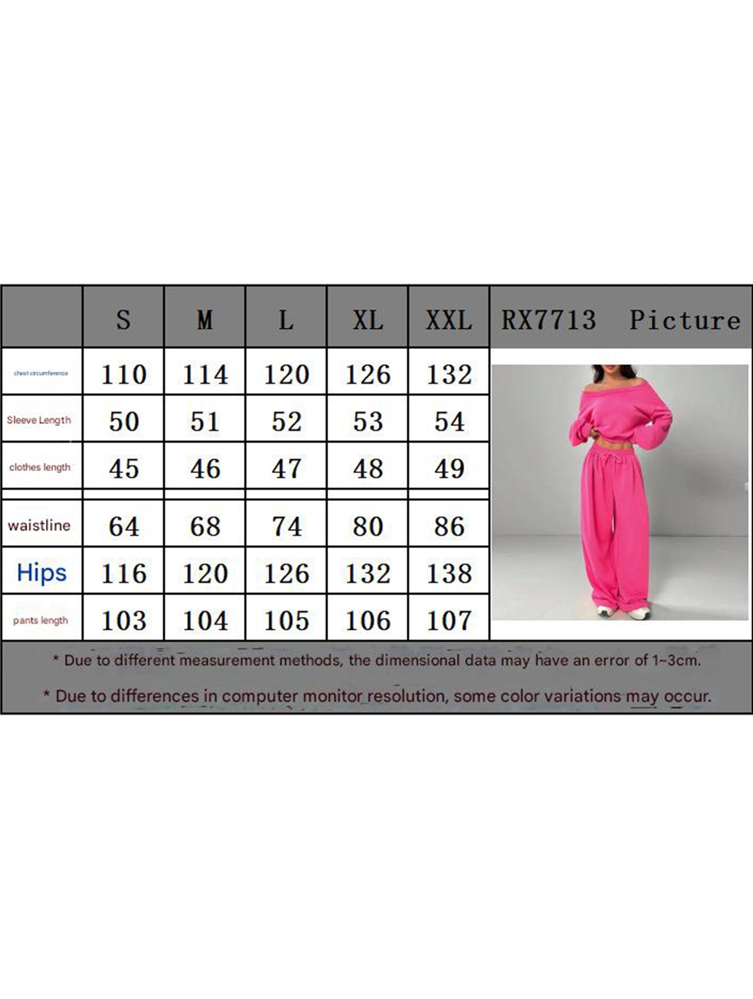 Solid Color Fashion Two Piece Set_CWSTB01014