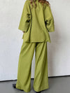 Plus Size Loose Pants Two Piece Set