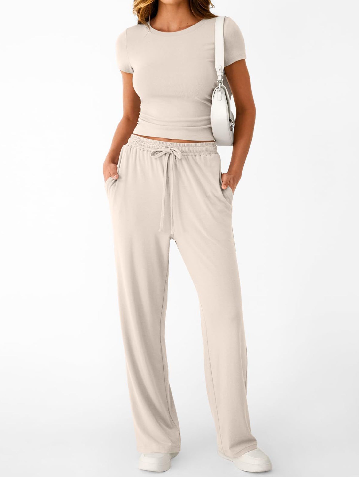 Y2K Slim Fit Two Piece Set