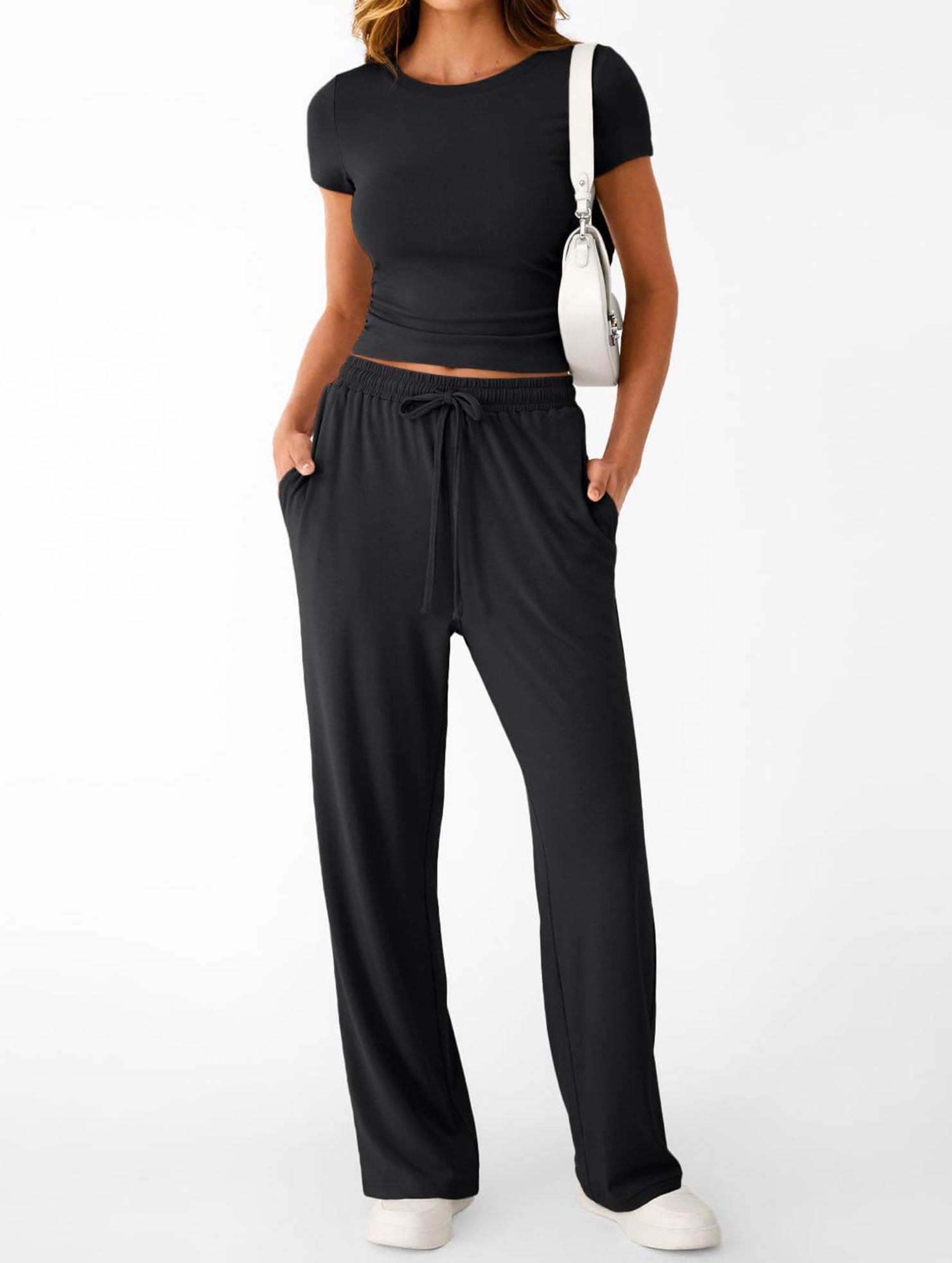 Y2K Slim Fit Two Piece Set
