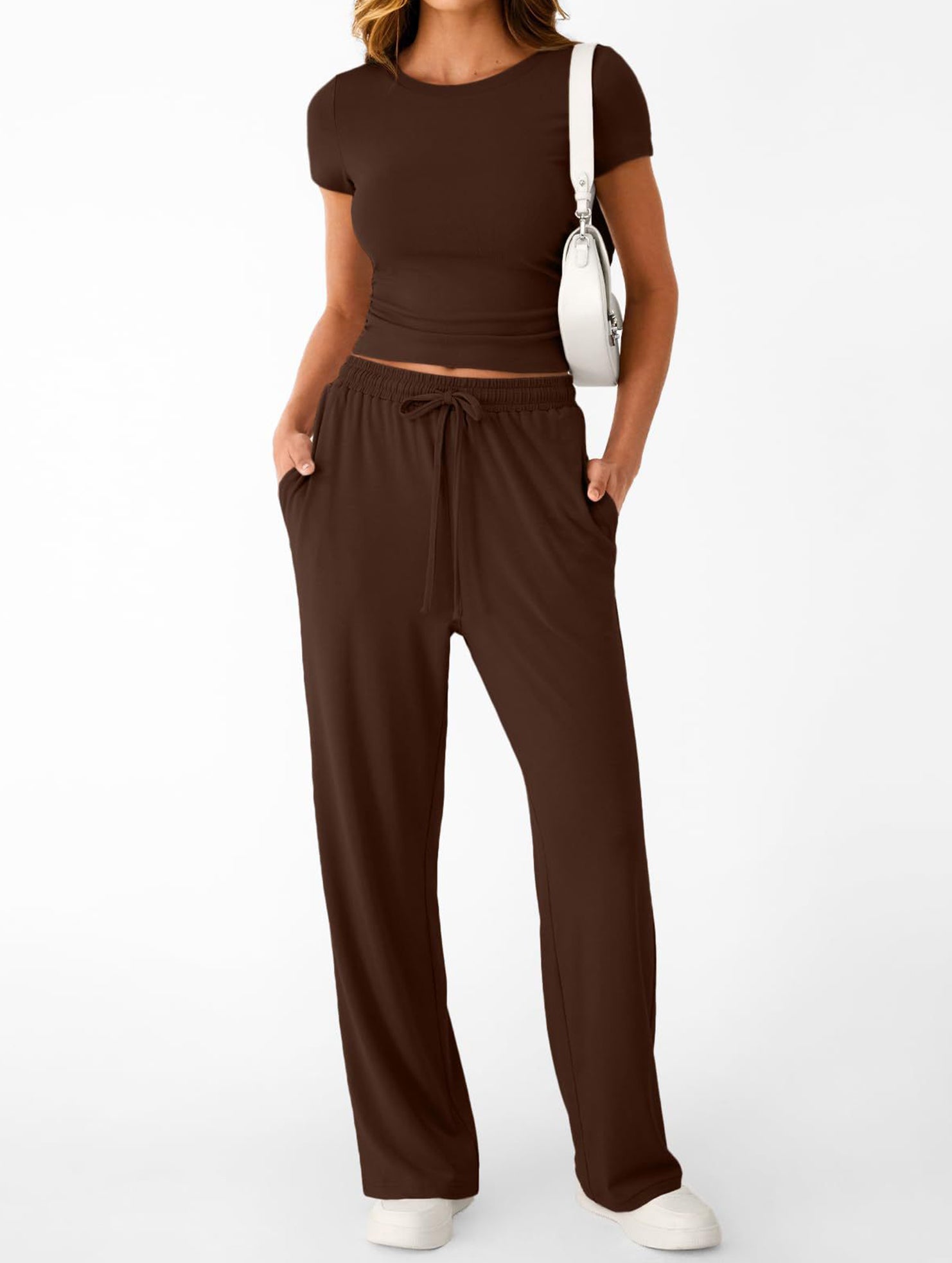 Y2K Slim Fit Two Piece Set
