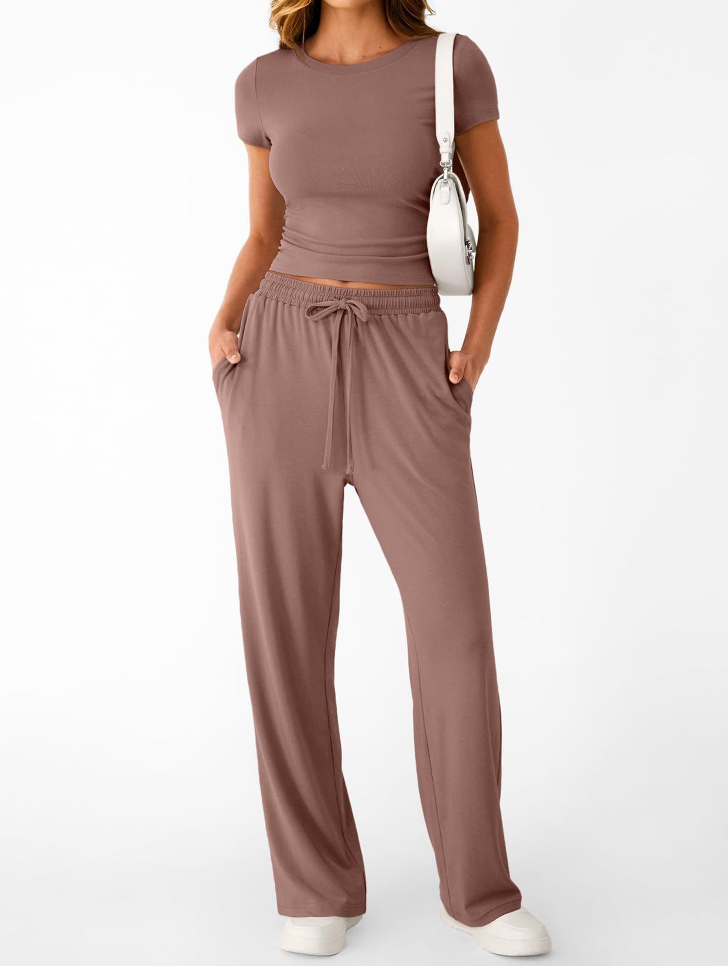 Y2K Slim Fit Two Piece Set