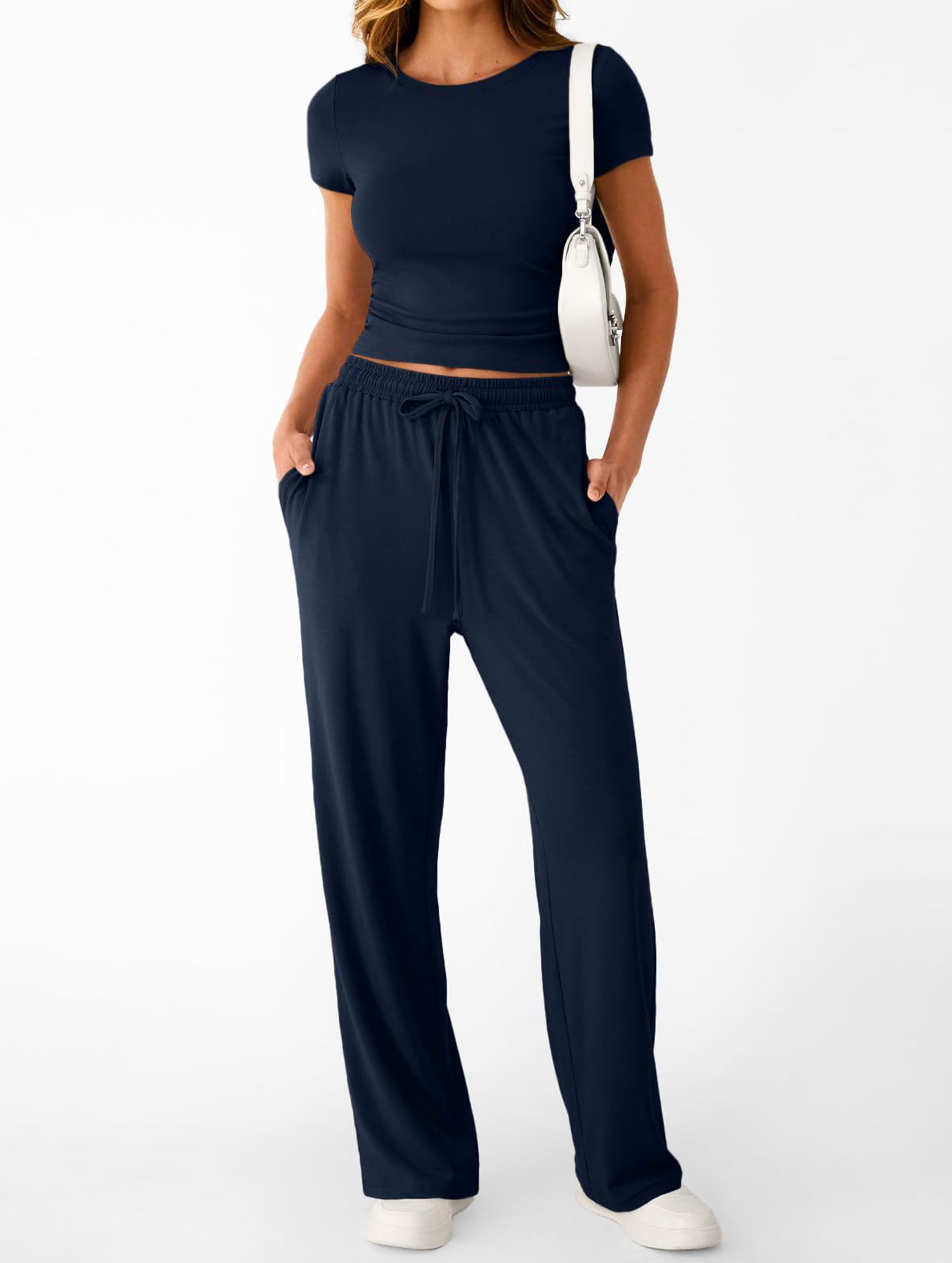 Y2K Slim Fit Two Piece Set