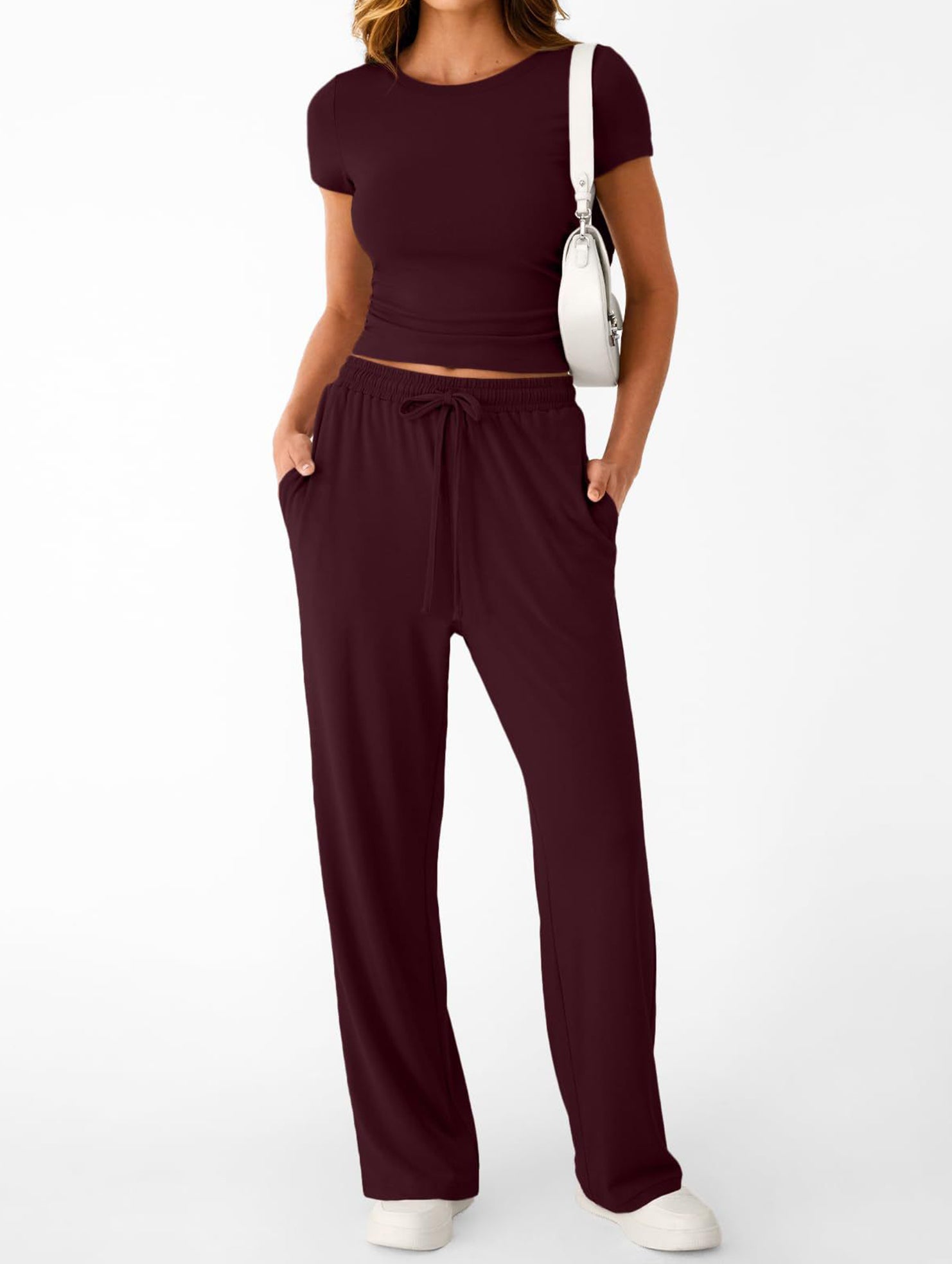 Y2K Slim Fit Two Piece Set
