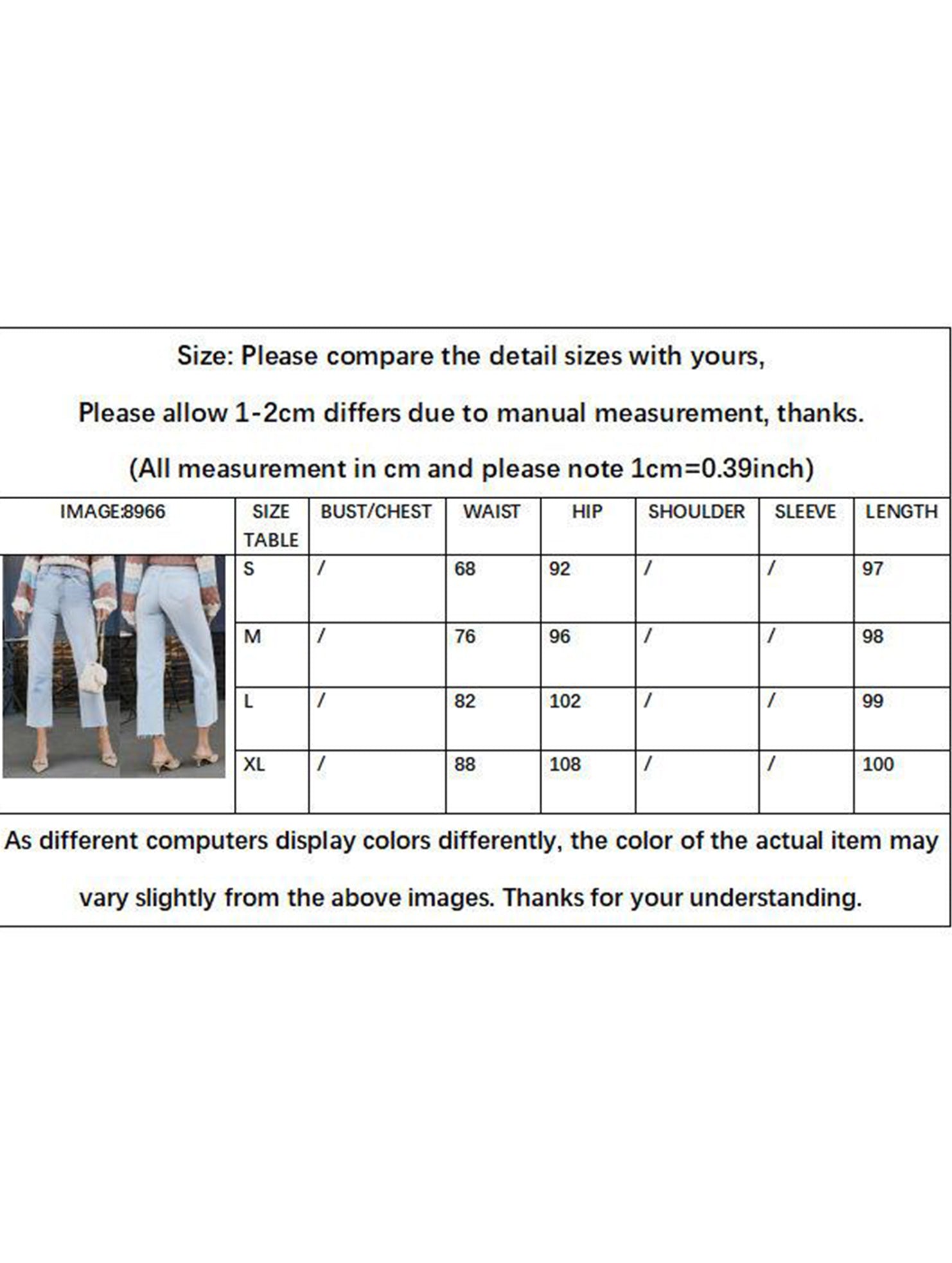 Casual high-waisted washed straight-leg jeans