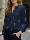 casual character print shirt