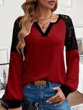 Retro raglan crew neck sweatshirt