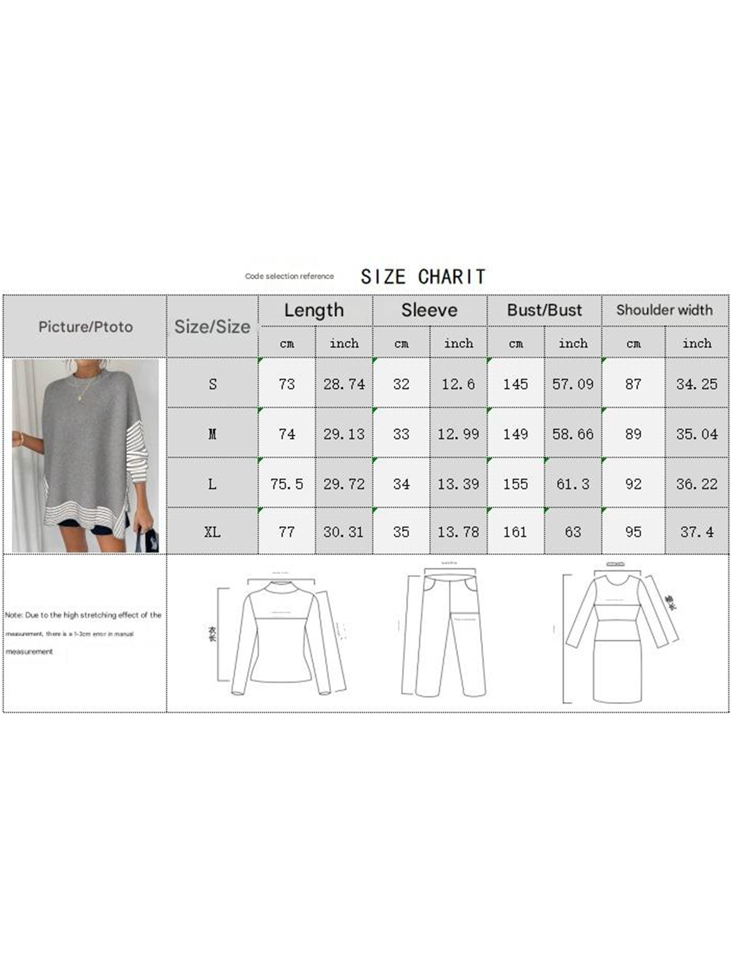 Versatile Loose Cape Bat Sleeve Sweater