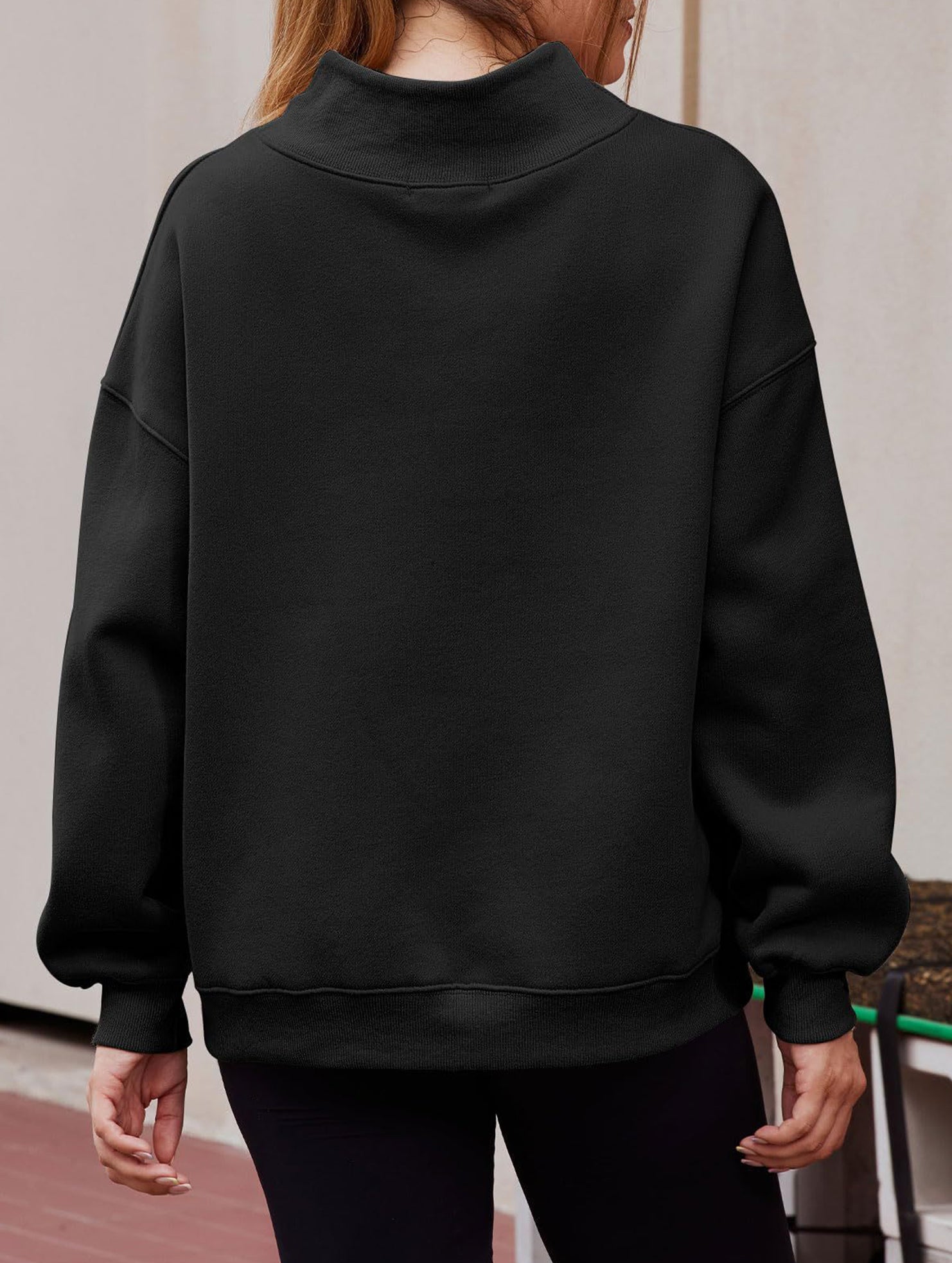 Pullover sweatshirt casual sweatshirt fleece top