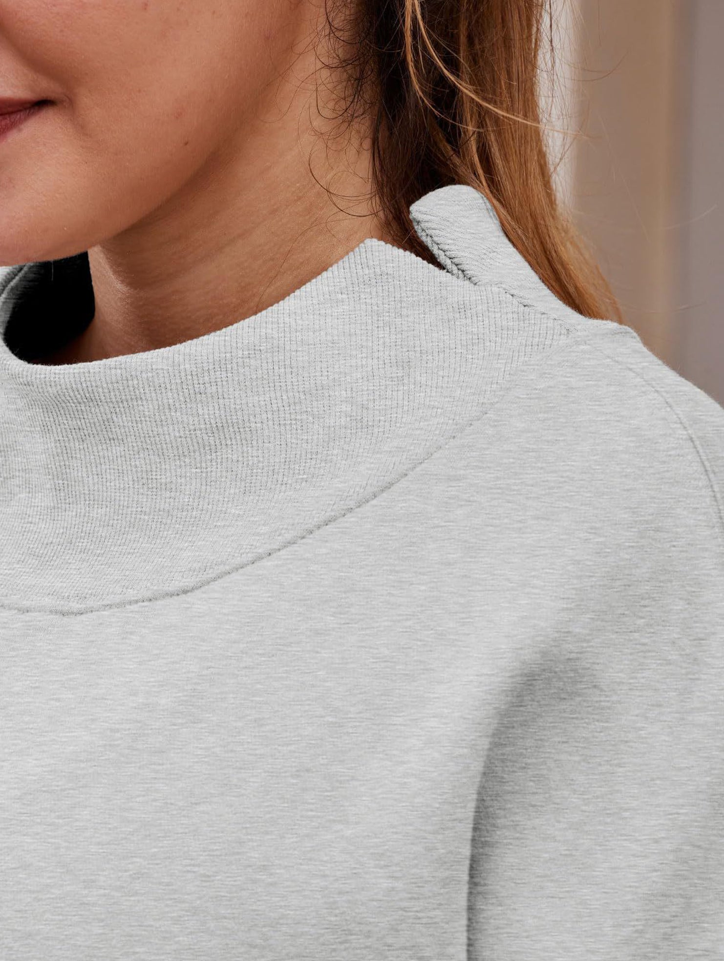 Pullover sweatshirt casual sweatshirt fleece top