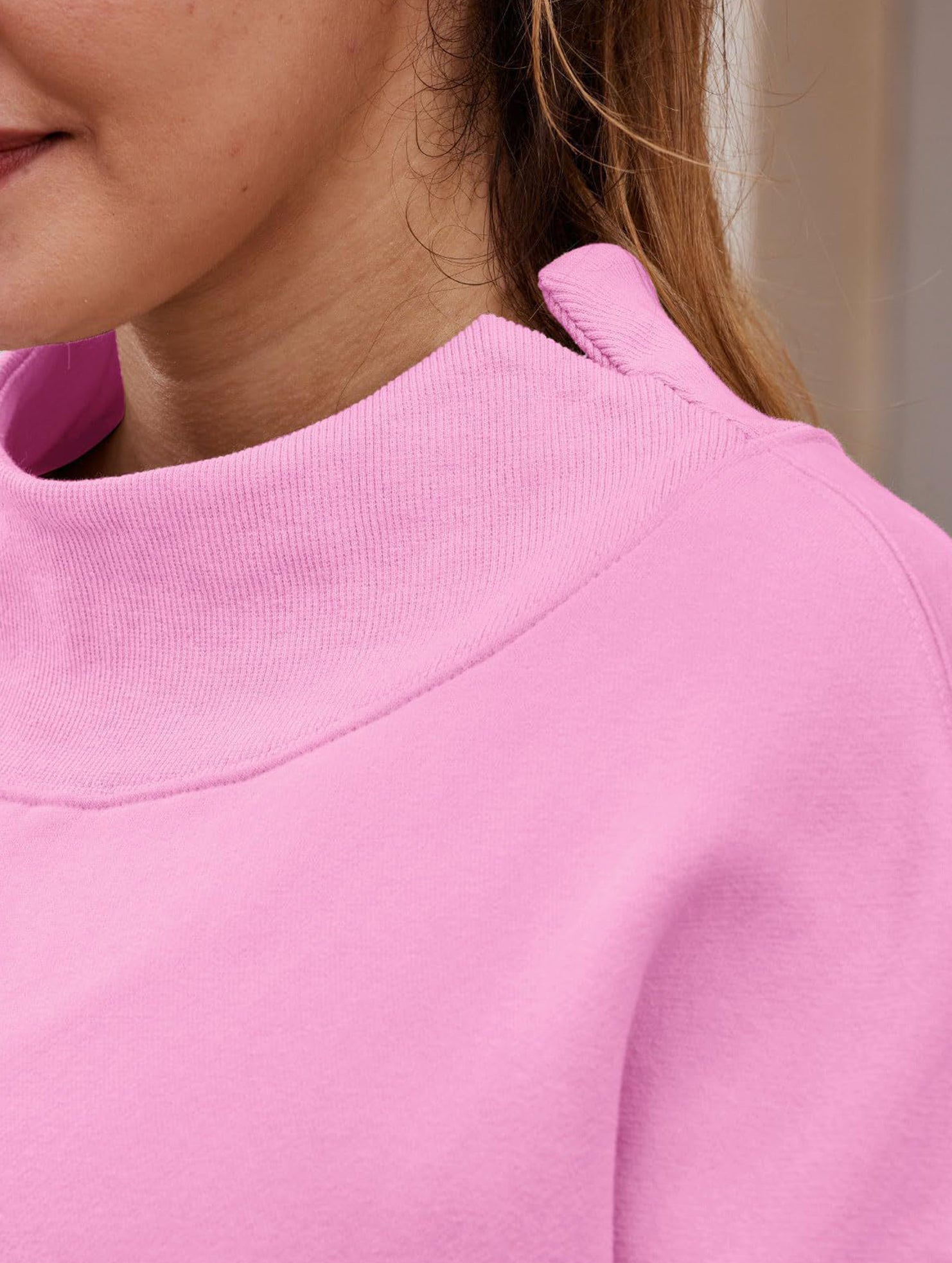 Pullover sweatshirt casual sweatshirt fleece top