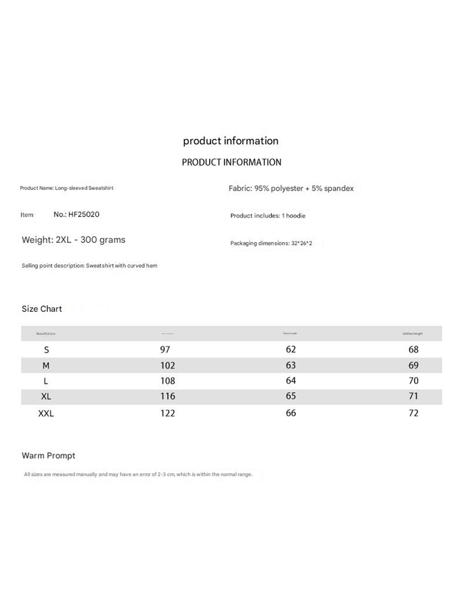 FASHION LOOSE ROUND NECK LONG SLEEVE SWEATSHIRT