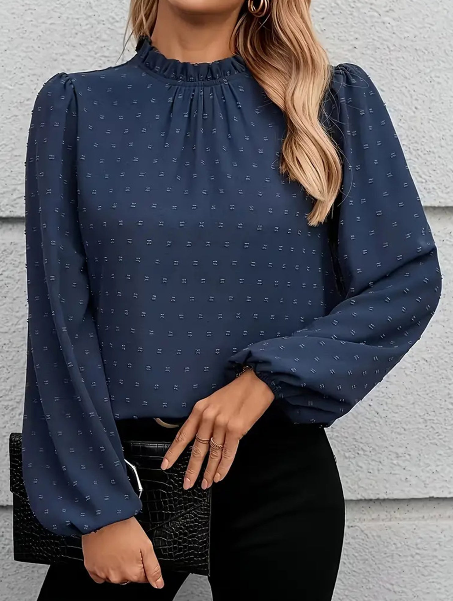 Simple T-shirt with floral cutouts