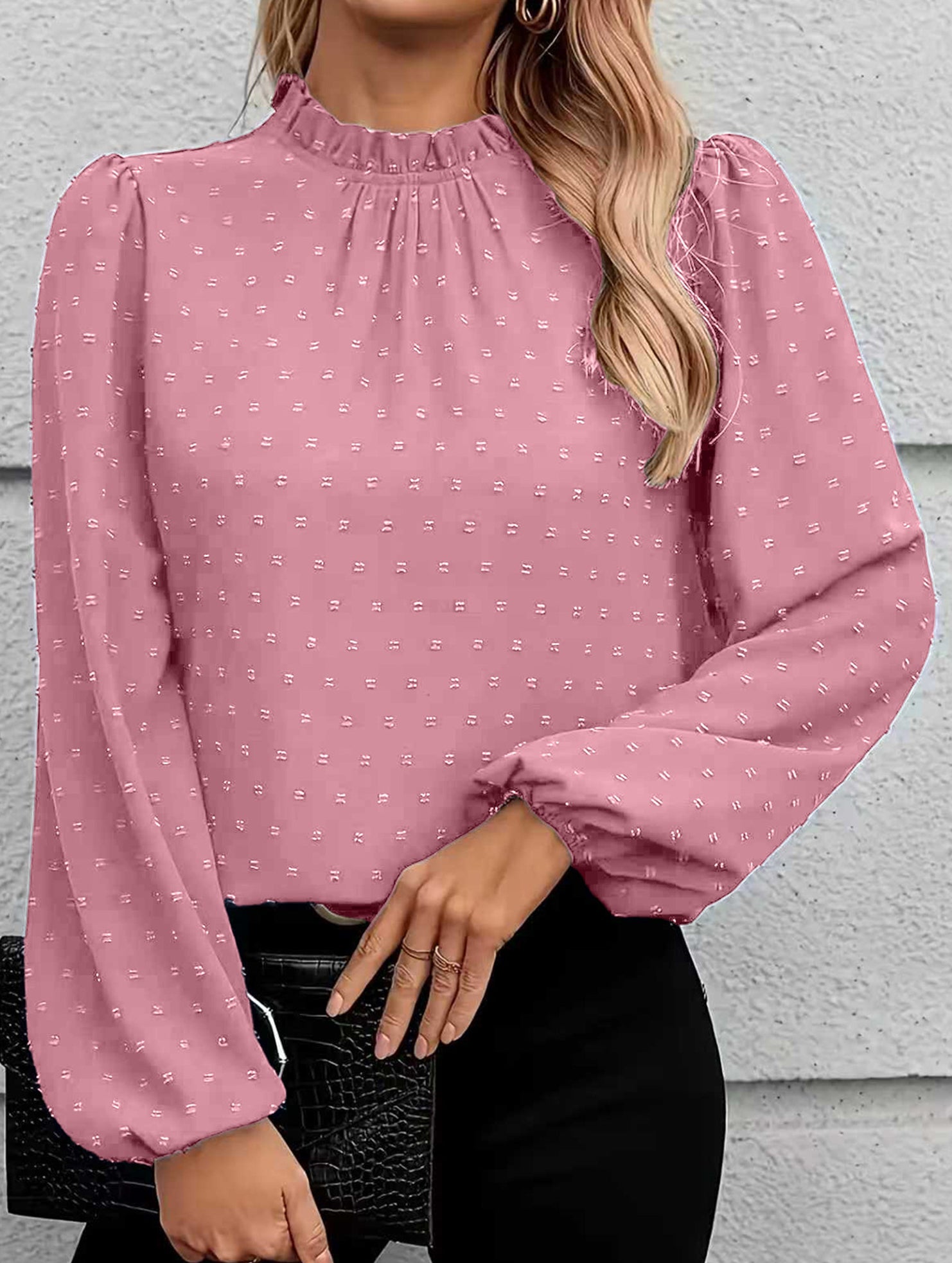 Simple T-shirt with floral cutouts