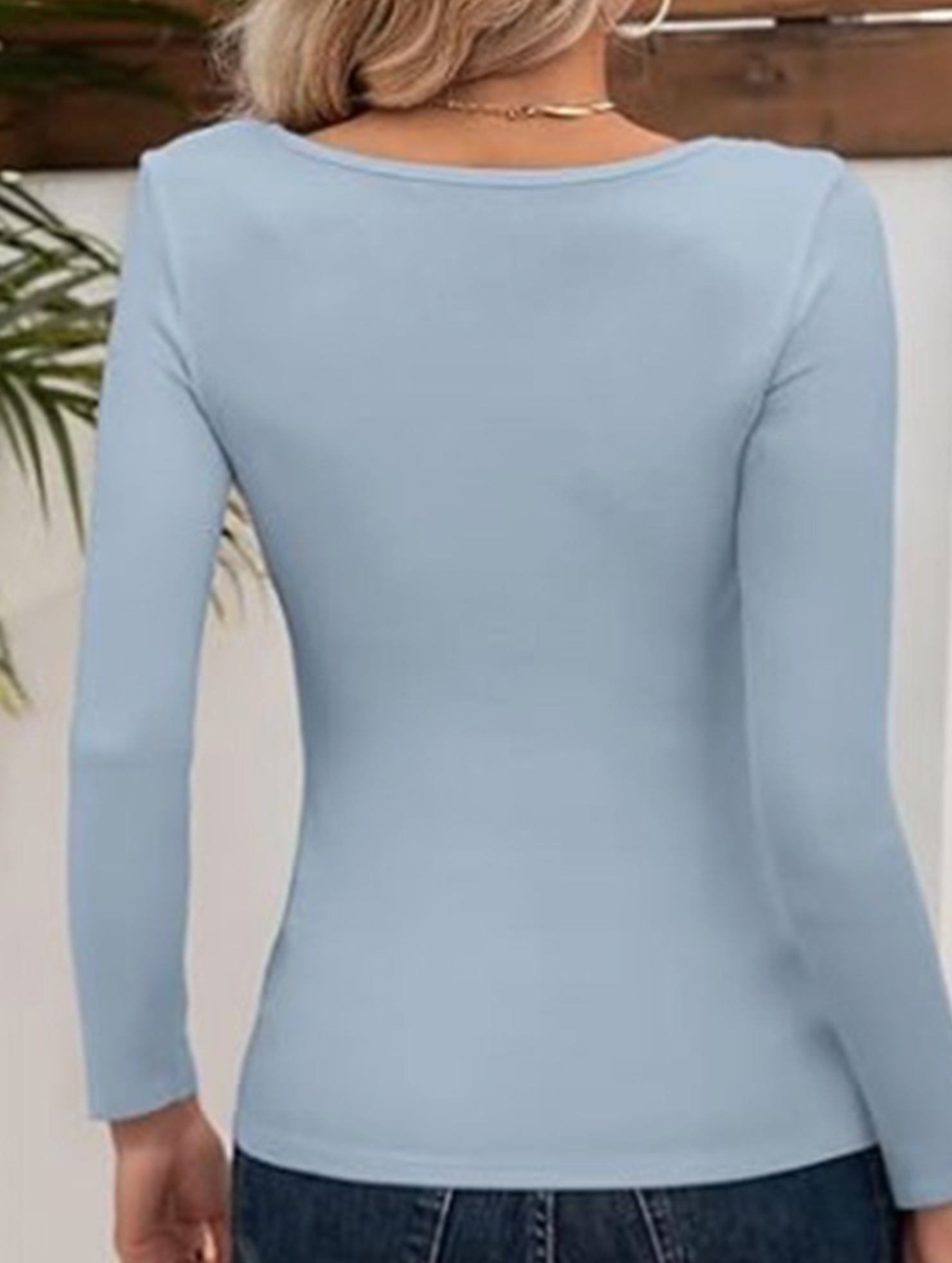 Sexy Fitted T-Shirt with Hollow-Out Top