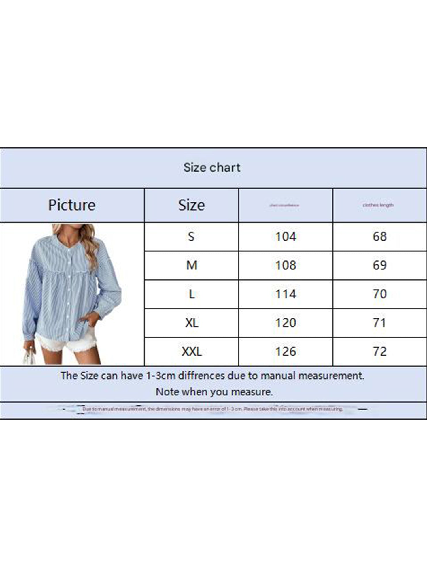 Ruffle Lantern Sleeve Button Shirt_CWTBLL02124