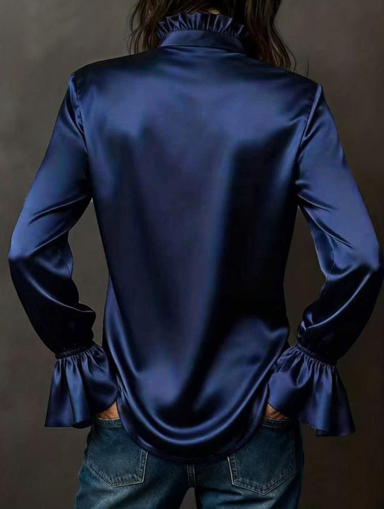 Satin Silk Long Sleeve Business Shirt_CWTBLL02273