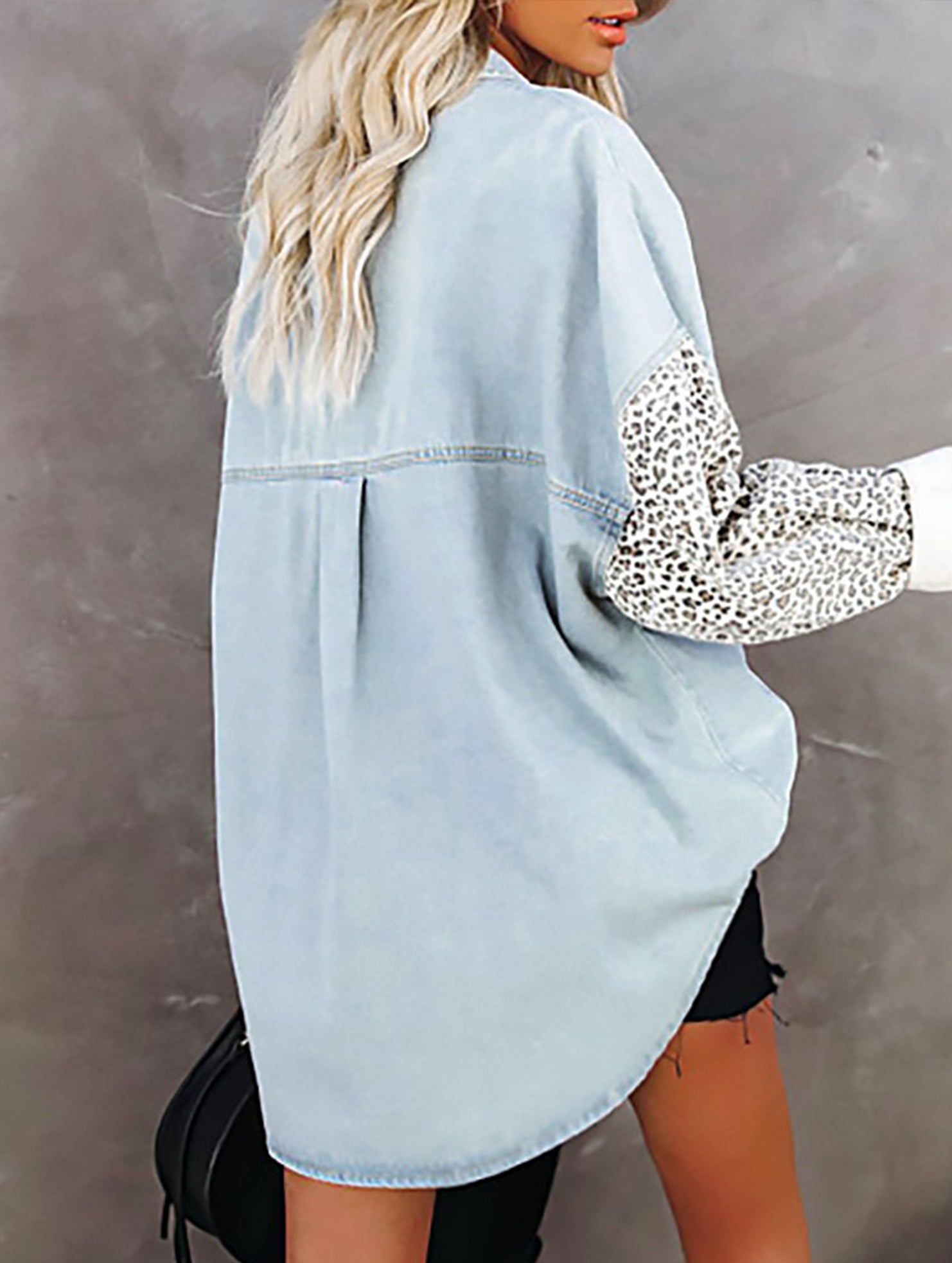 Leopard Print Pocket Shirt Jacket_CWTBLL02369