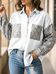 Leopard Print Pocket Shirt Jacket_CWTBLL02369