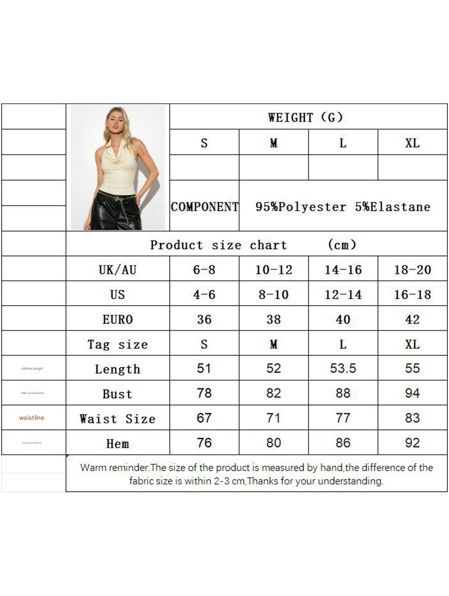 Halter Backless Sleeveless Top_CWTHT00110