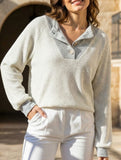 Color-blocked casual loose knit top for women_CWTSTL01256