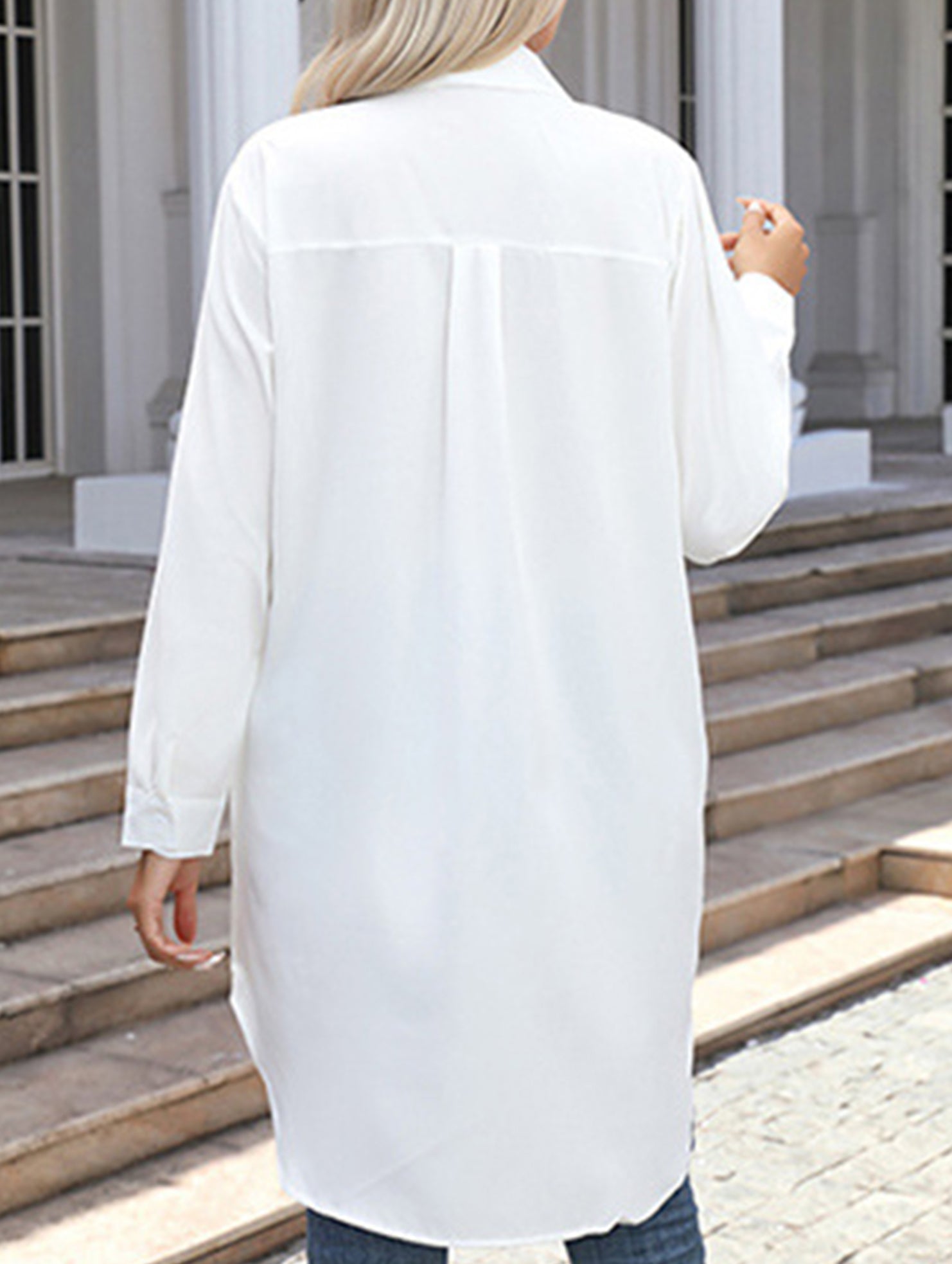 New long-sleeved casual shirt for women