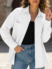 Fashionable loose-fitting mid-length shirt for women_CWTSTL01266