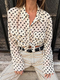 Stylish and versatile polka dot blouse for women_CWTSTL01288