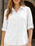 Women's collared zippered pocket shirt_CWTSTL01346