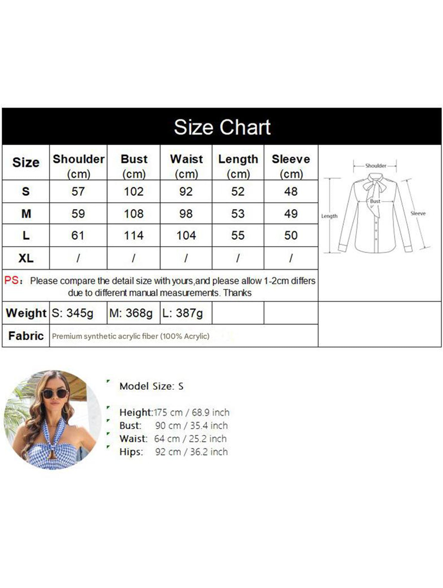 Women's cross-over cropped knitted loose sweater_CWTSTL01358