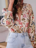 Printed Long Sleeve Casual Shirt
