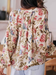 Printed Long Sleeve Casual Shirt