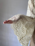 Lace Flare Sleeve Design Top