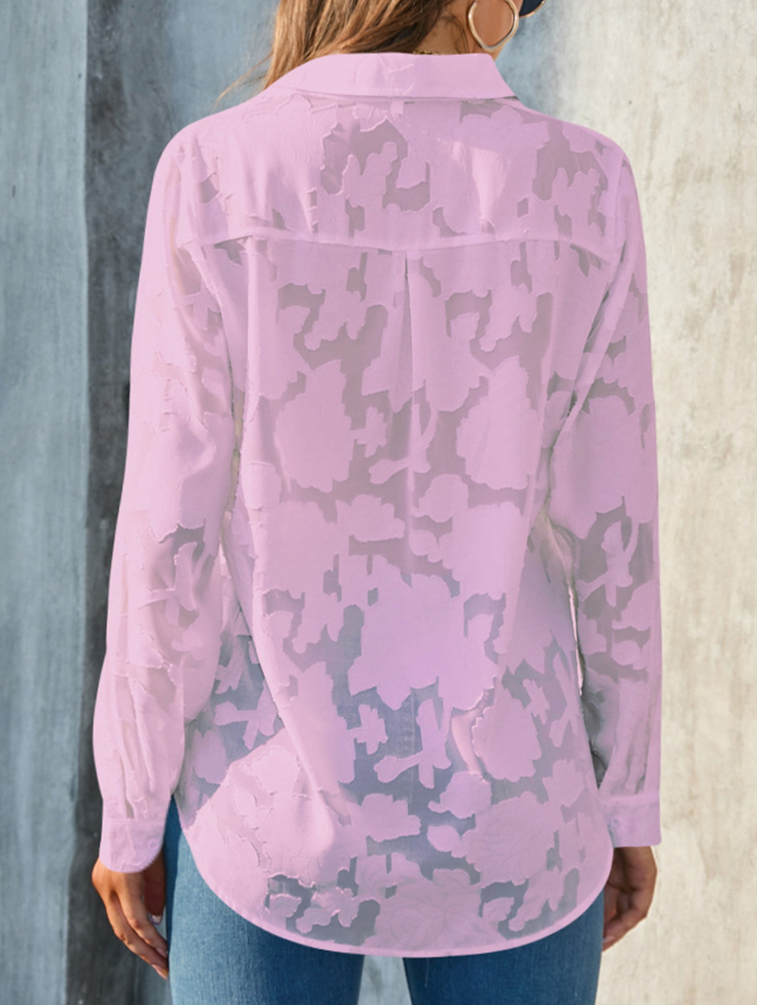 Loose Chiffon Blouse