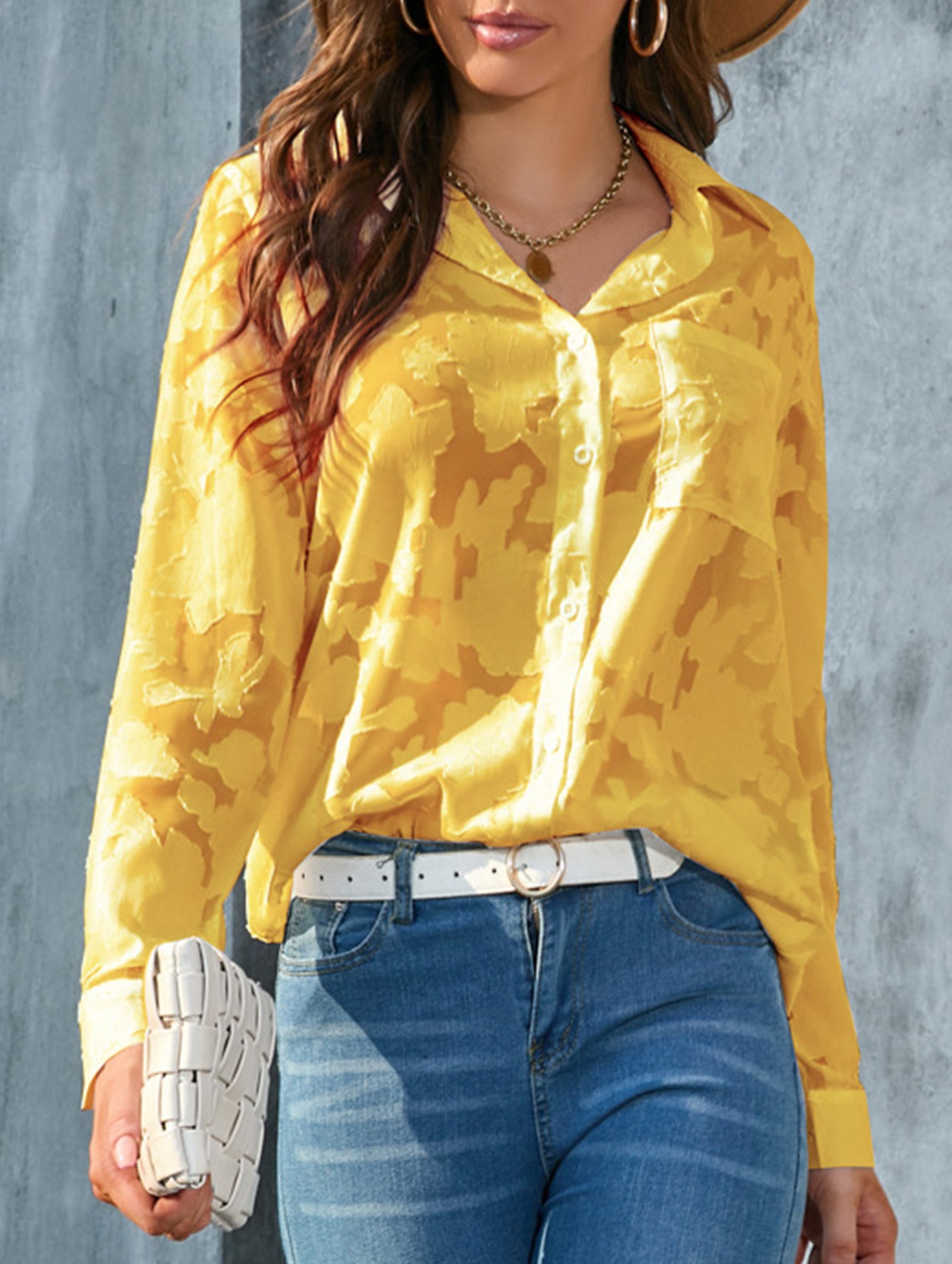 Loose Chiffon Blouse