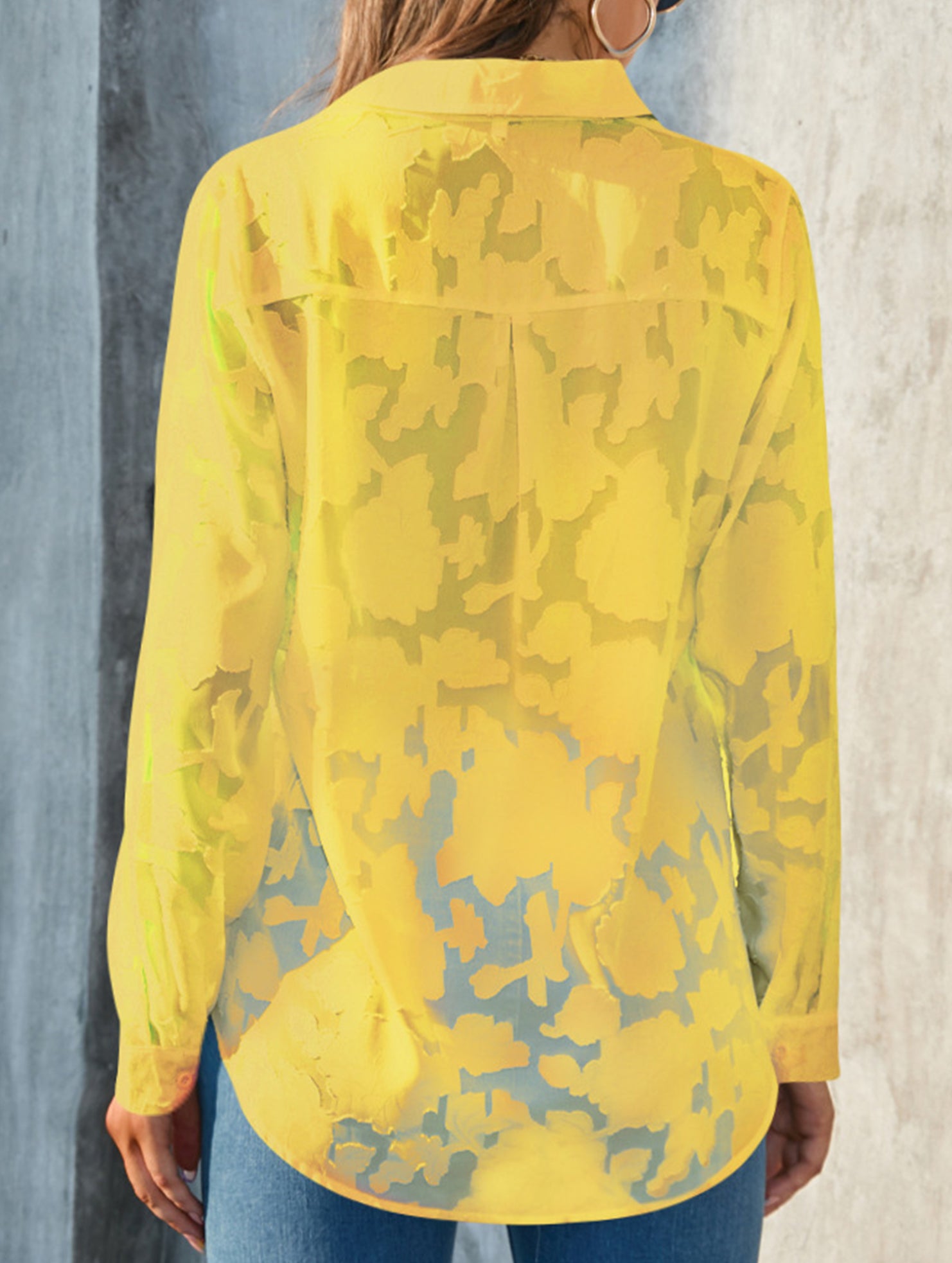 Loose Chiffon Blouse
