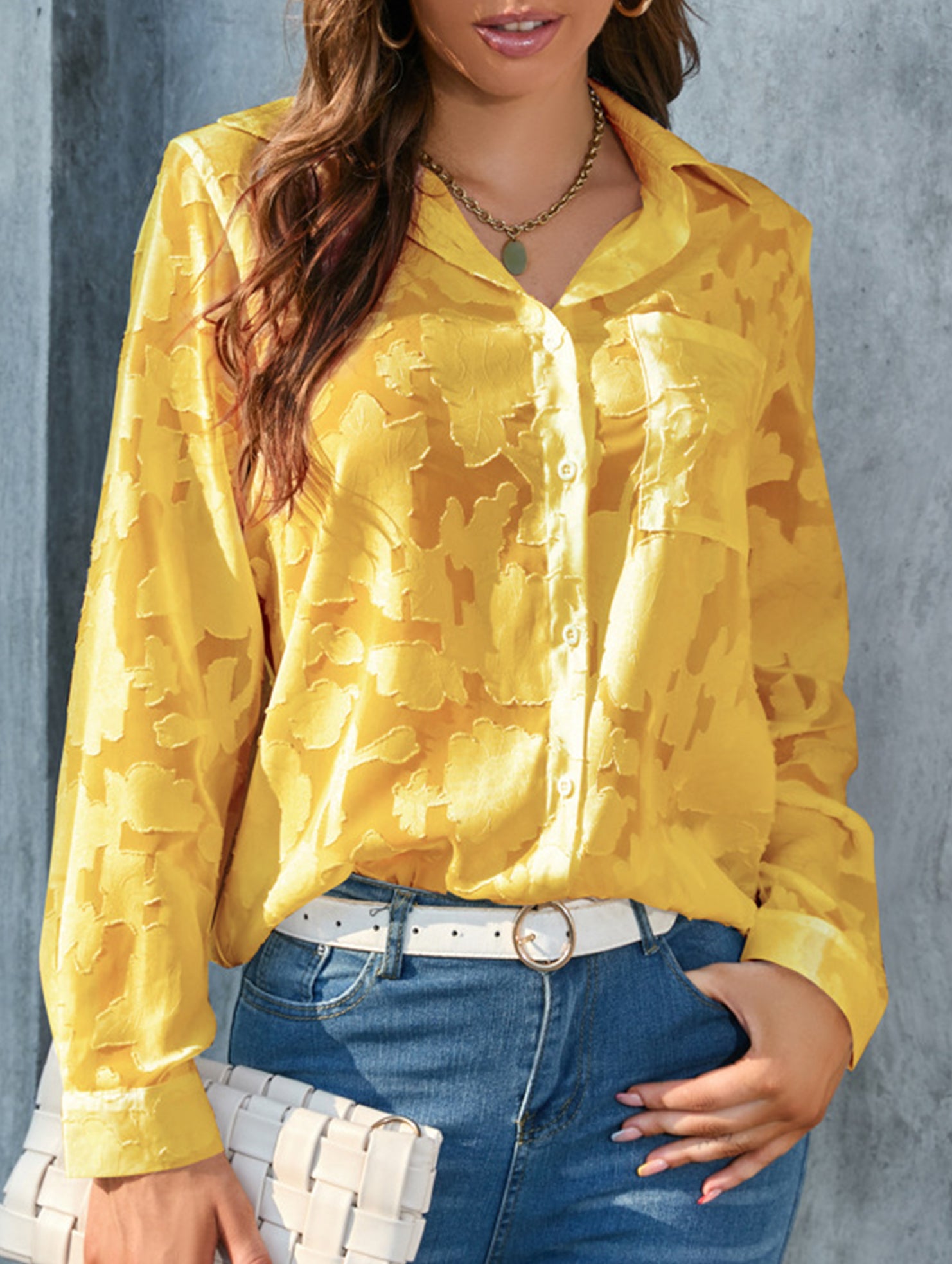 Loose Chiffon Blouse