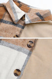 Women Plaid Leopard Buttoned Cozy Fall Shacket_Cwtstl0339