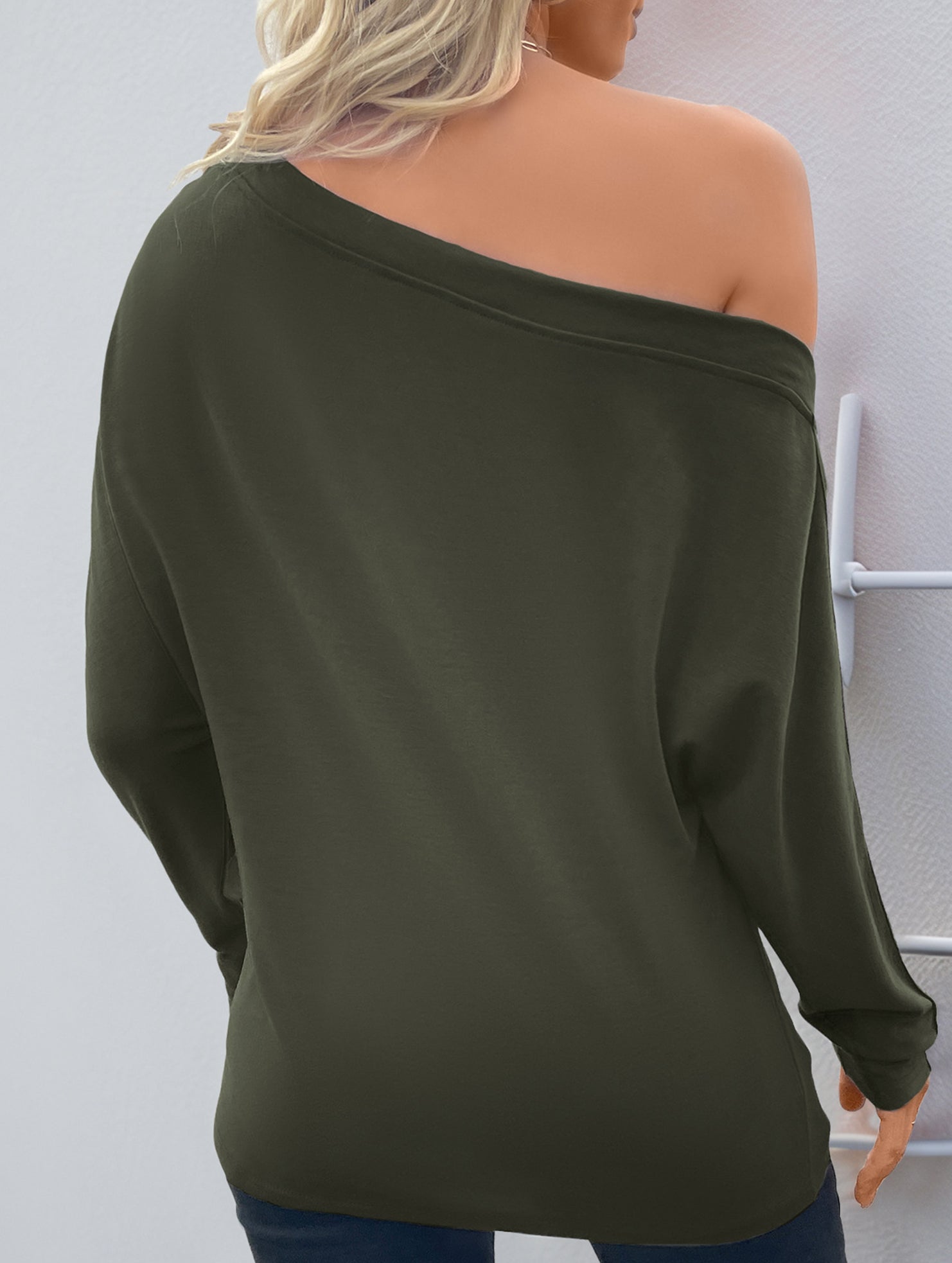 Solid V Neck Casual Ruched Short Sleeve T Shirt_CWTTL01146