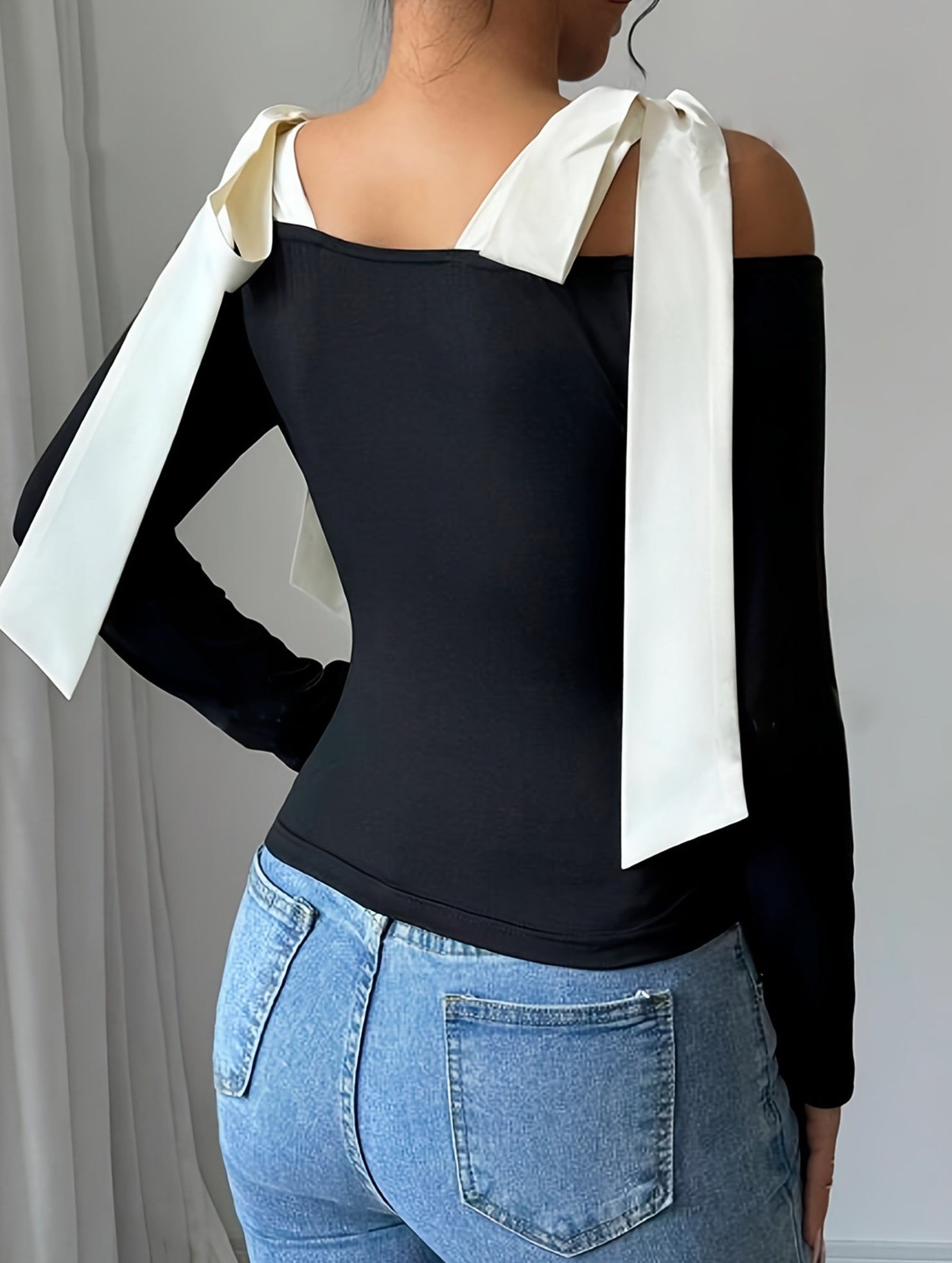 Off Shoulder Slim Tee