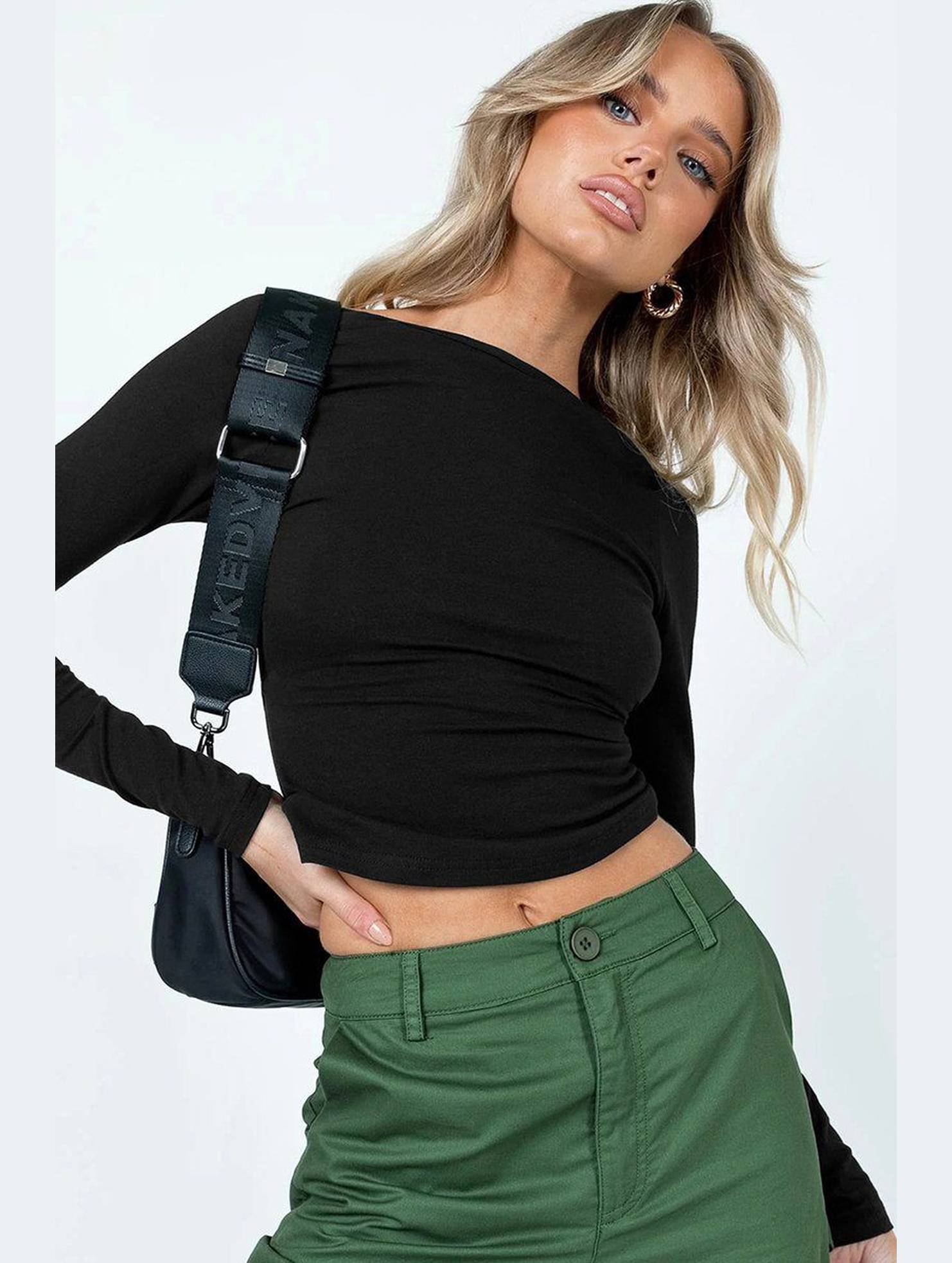 Women Long Sleeve Backless Tight T Shirt_Cwttl0933