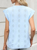 Jacquard Crewneck Loose Tee