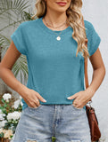 Loose Crewneck Short Sleeve Tee_CWTTS00897