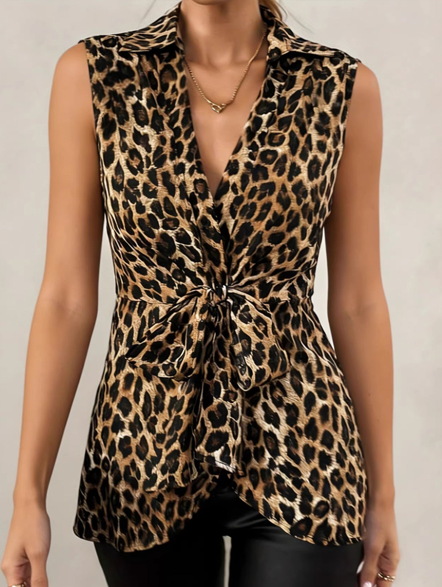 Sleeveless Basic Tank Top