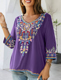 COTTON EMBROIDERED SHIRT_CWTBLL0816